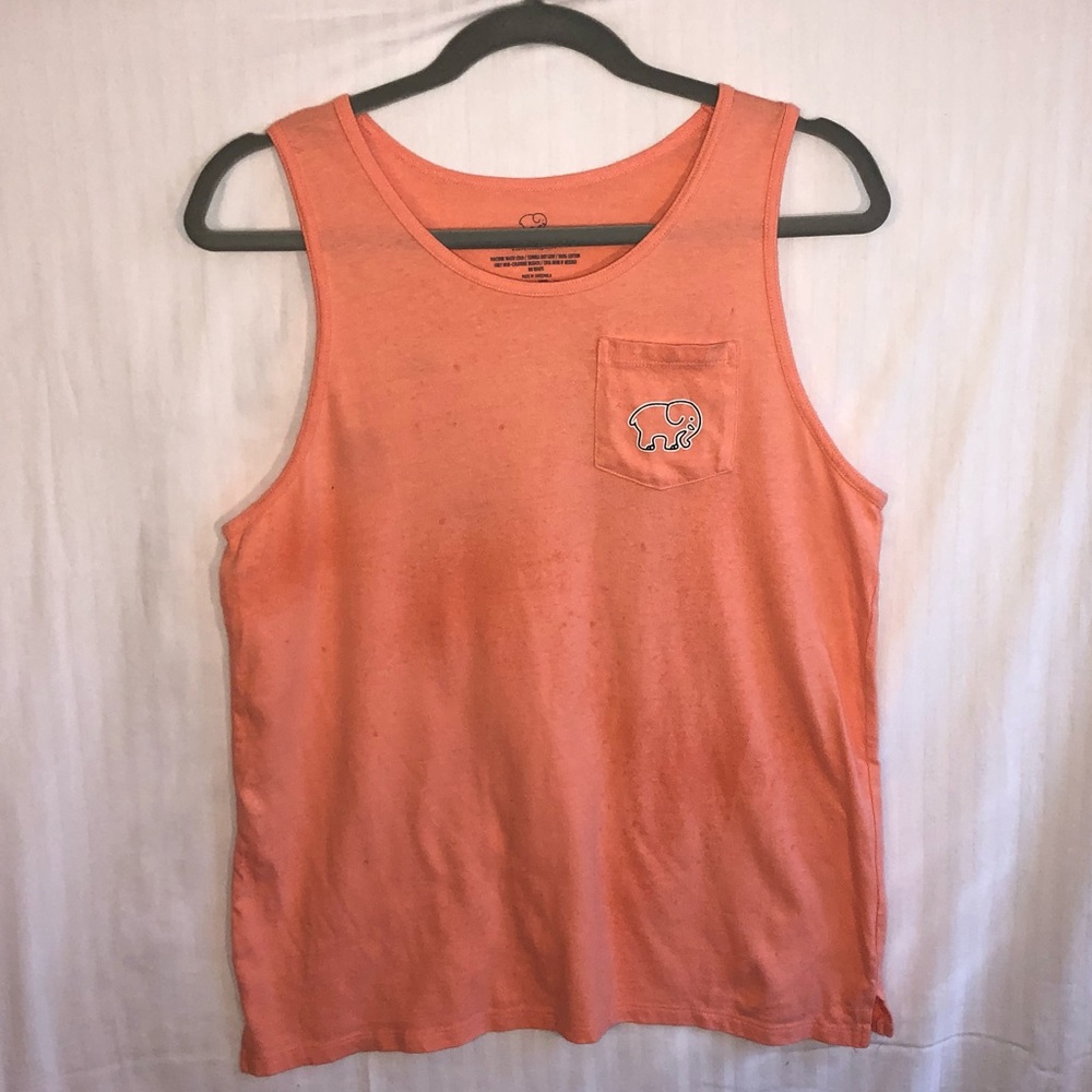 orange ivory ella tank top